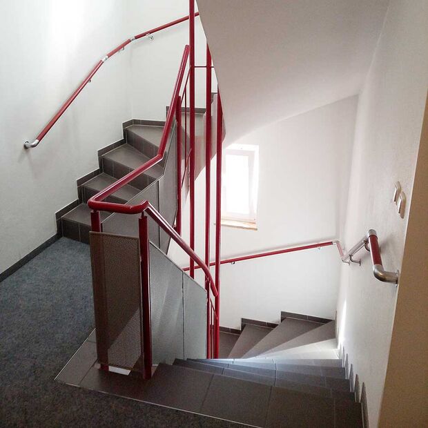Handläufe in Wohnanlagen