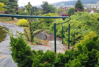 Flexo Geschwungener Handlauf im Garten